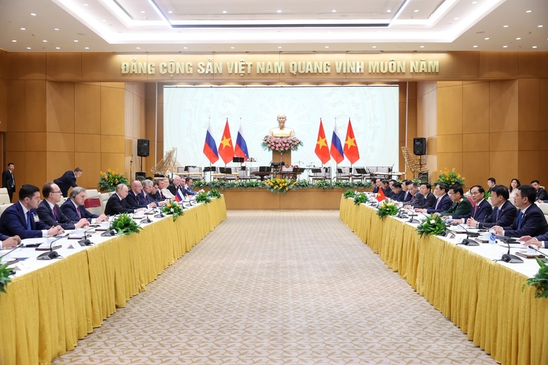 Thủ tướng Phạm Minh Chính: Hợp tác dầu khí - năng lượng là trụ cột quan trọng của hợp tác kinh tế Việt-Nga